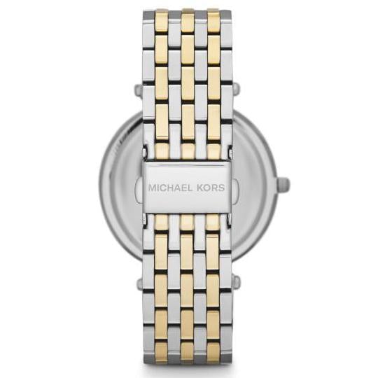 Michael Kors Ladies Darci Silver Two Tone Watch - MK3215 - Image 2